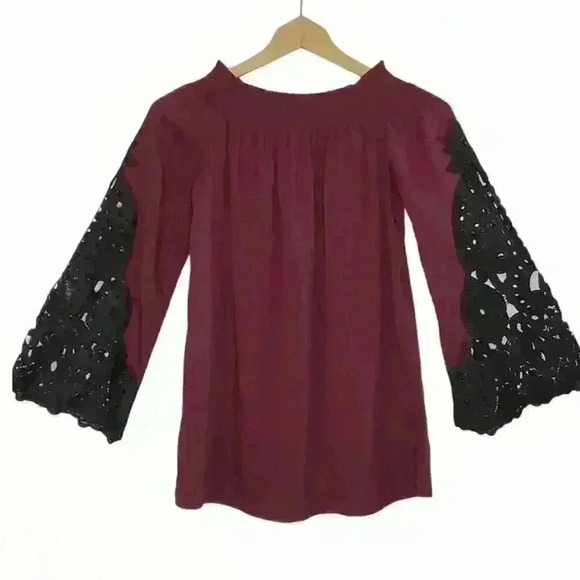 Kobi Women's Off the Shoulder Smocked Blouse - Picture 2 of 11